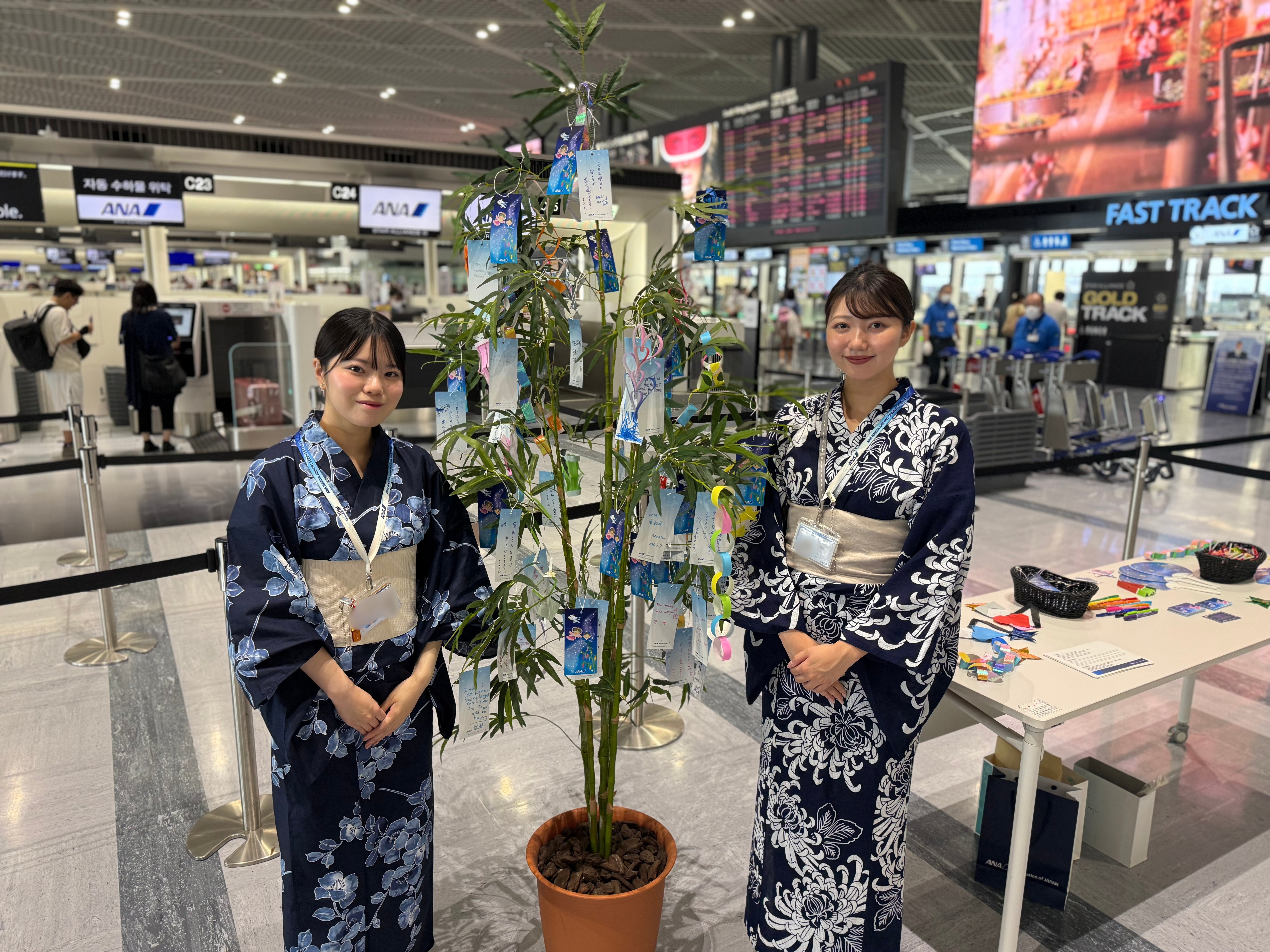【イベント】成田空港内で七夕イベント実施 